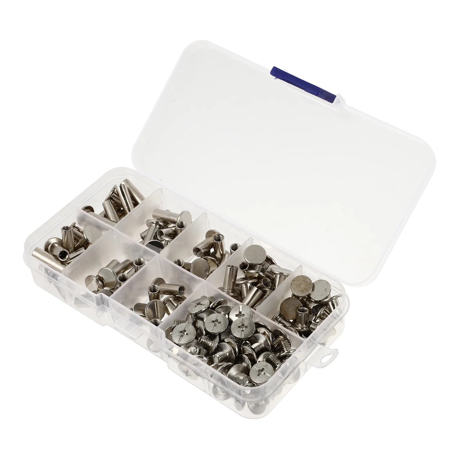 Stainless Steel Rivet Screw Post Rust Resistant For Scrapbook Album Binding Diy Craft Repair Oxidation Resistant