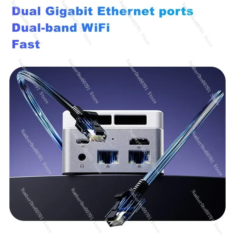 كمبيوتر صغير SZBOX Alder Lake N100 DDR5 4800Mhz 12GB 512GB NVMe SSD Windows 11 Pro WIFI BT كمبيوتر الجيب المكتبي #5