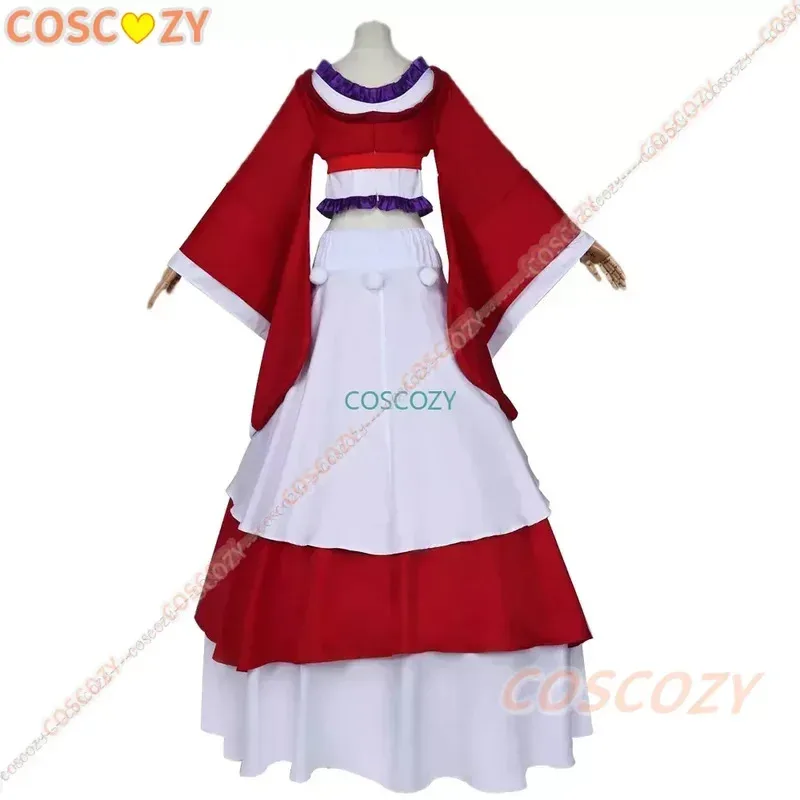 أنيمي مذكرات صيدلية Maomao تأثيري فانتازيا المرحلة زي تمويه للنساء الكبار فستان أحمر كرنفال شعر مستعار البدلة الأحذية