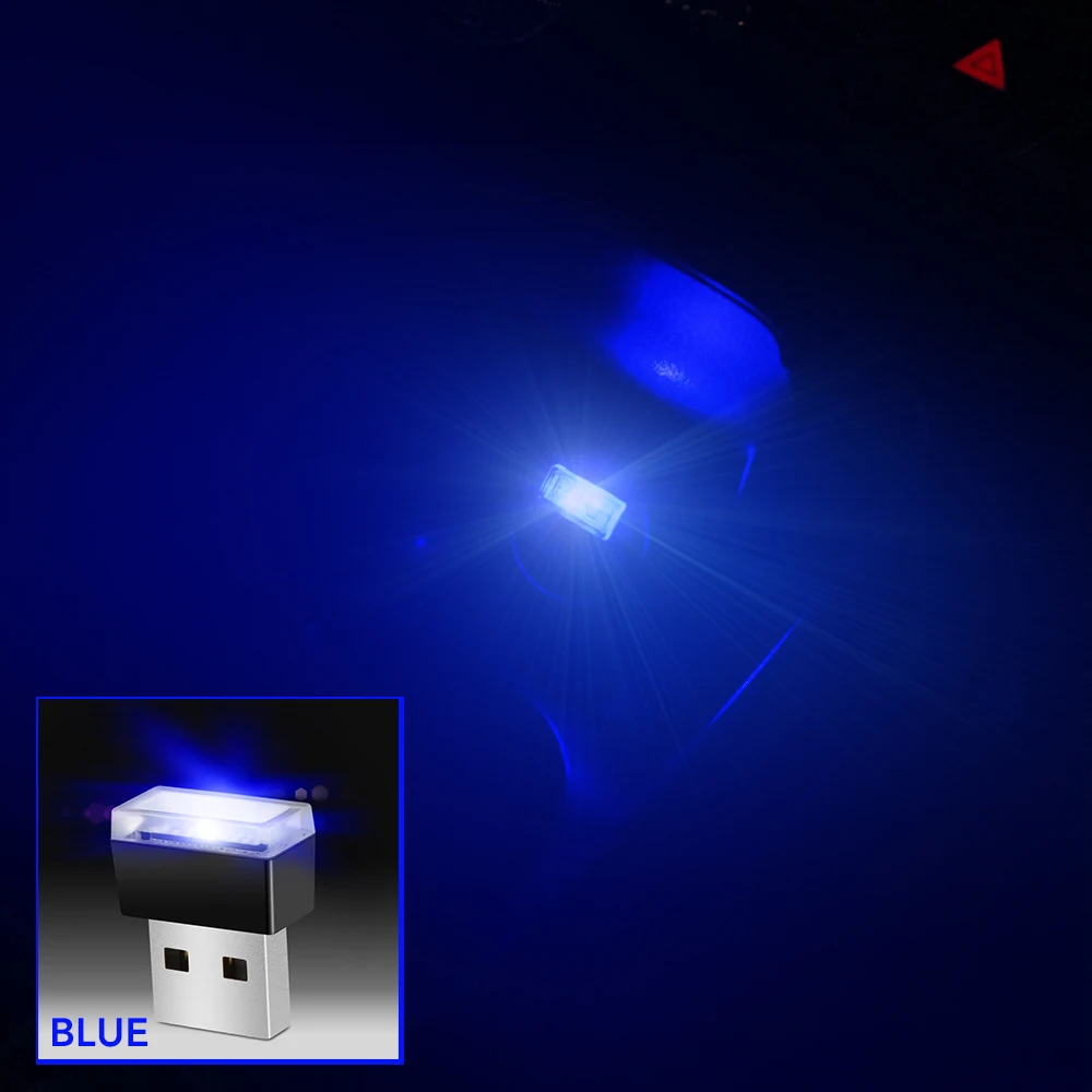مصباح جو سيارة داخلي صغير USB LED لمصباح MG HS ZS MG6 MG5 EHS 2021 MG3 MG7 GT GS هيكتور ZX EZS #4
