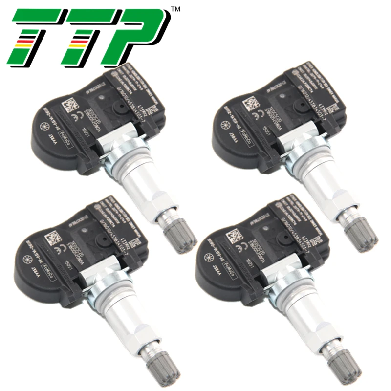 

8G92-1A159-AC Tire Pressure Sensors For FORD GALAXY MONDEO S-MAX VOLVO TTP 4 PCS 433MHz 8G92-1A159-AC Monitor System Sensors