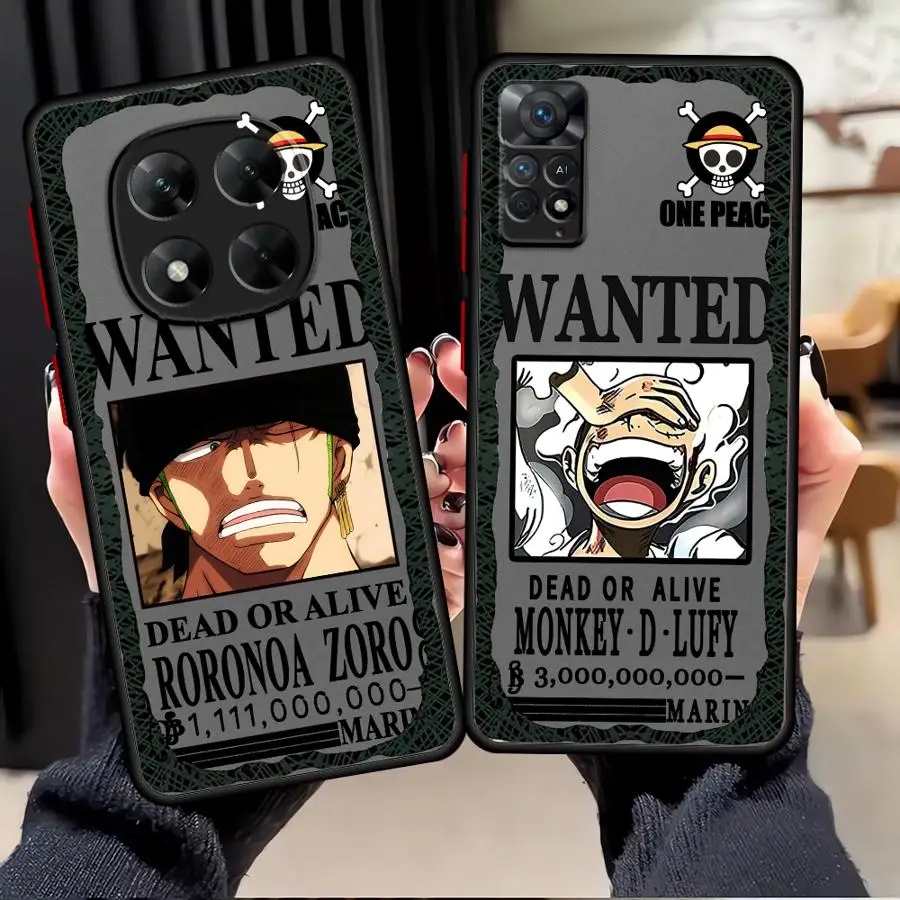 حافظة لهاتف Xiaomi Redmi K40 Pro 13C 14C 10 A1 A2 Plus A4 9 12C غطاء هاتف خلفي أنيمي قطعة واحدة