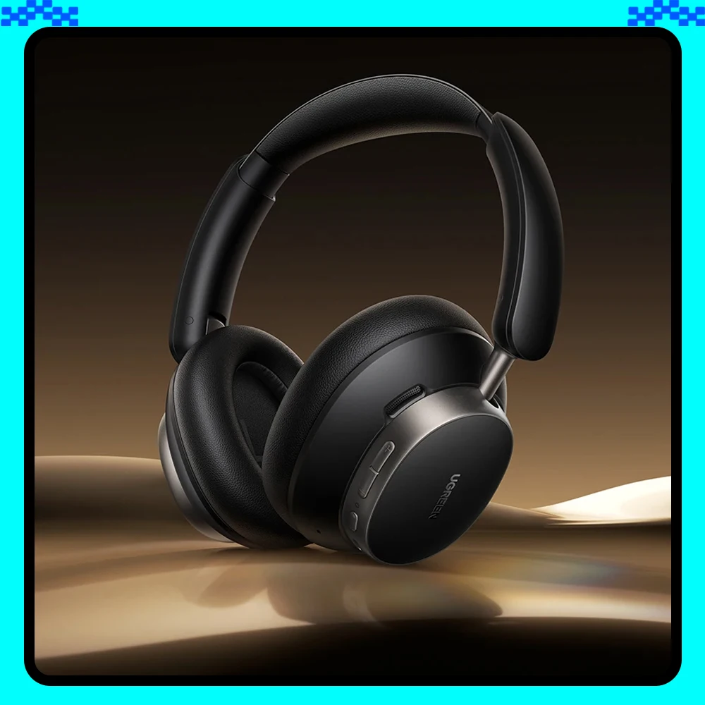 

UGREEN MAX6 48 дБ ANC Беспроводные наушники-вкладыши Bluetooth-наушники с активным шумоподавлением Hi-Res LDAC 120 часов воспроизведения