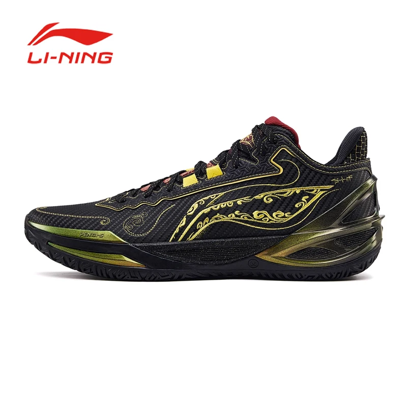 LI NING LIREN6 QITIAN Basketball shoes, low cut men's shoes, 2025 new wear-resistant and anti slip men's shoes, sports shoes