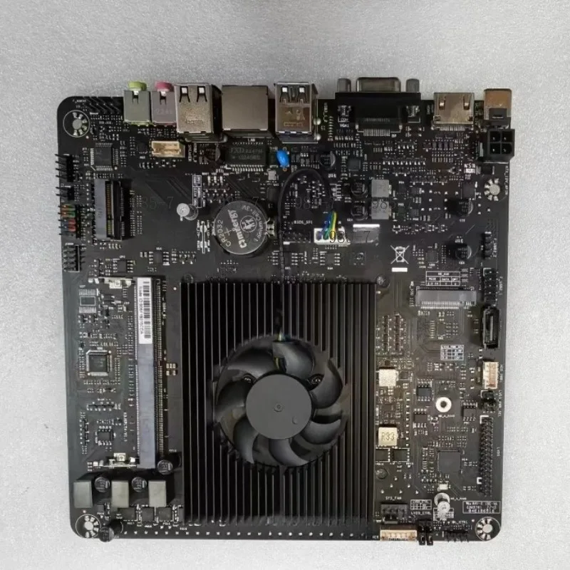 ITX Industrielle Steuerplatine, N5095 N100 N150 Prozessor Mini-Host für NAS All-in-One Computer