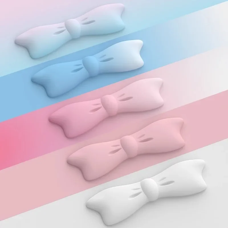 커스텀 리본 키보드 손목 받침대, 귀여운 핑크 메모리 폼 핸드 레스트, 기계식 키보드 60% 65% 75% 87% 앨리스용, 341mm