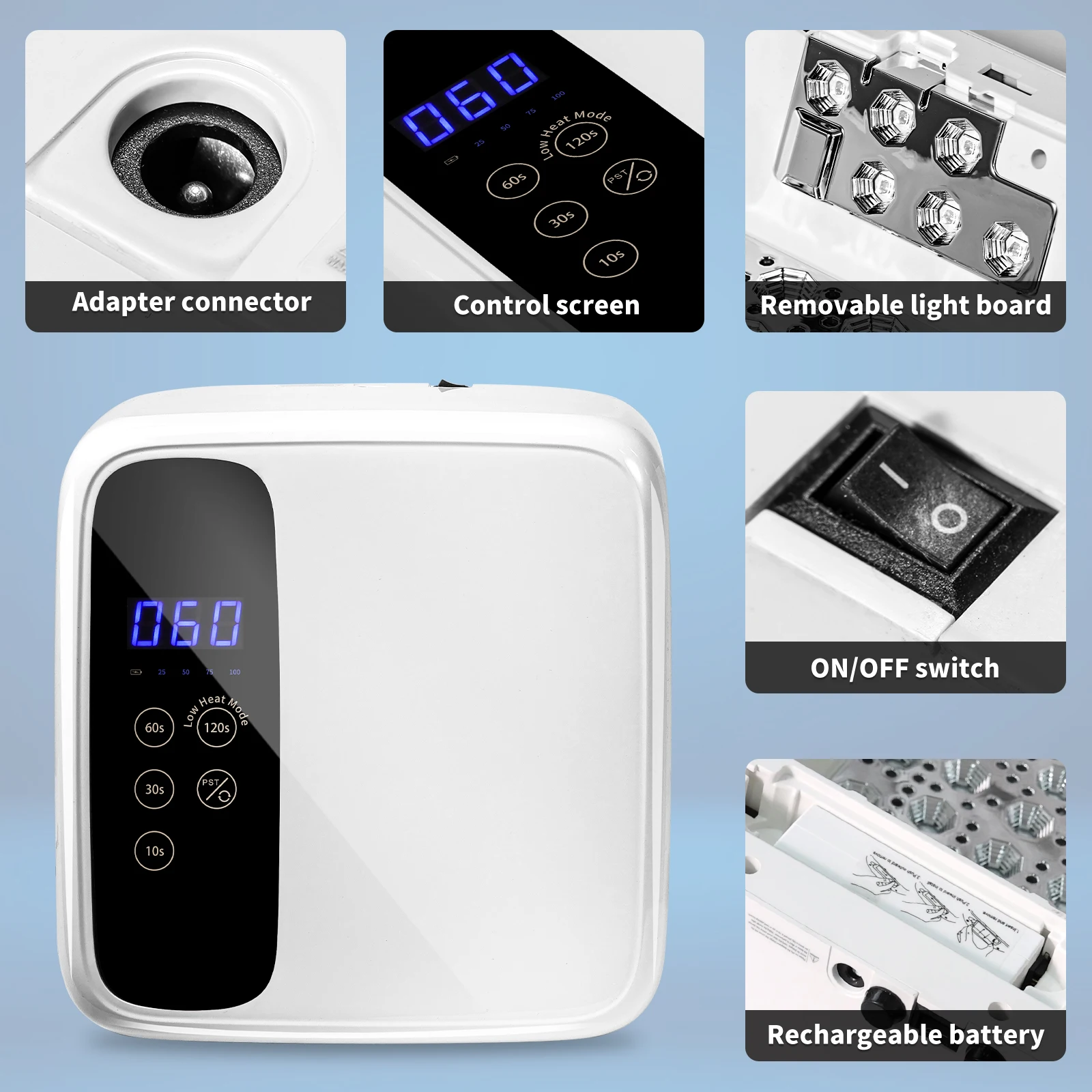 LIMEGIRL Professional UV 36LED โคมไฟเล็บเครื่องเป่า HD สมาร์ทเซ็นเซอร์เล็บแห้งโคมไฟได้อย่างรวดเร็วแห้งเจลเล็บเล็บเครื่องมือ