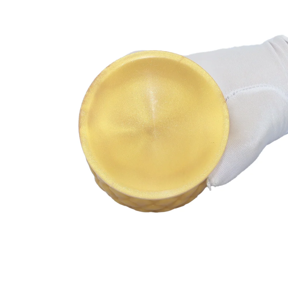 سيليكون المكونات الشرج تحفيز موسع 2 أحجام كبيرة مستديرة نقطة الذهبي بعقب المكونات دسار الاستمناء ألعاب جنسية الجنس متجر الجنس