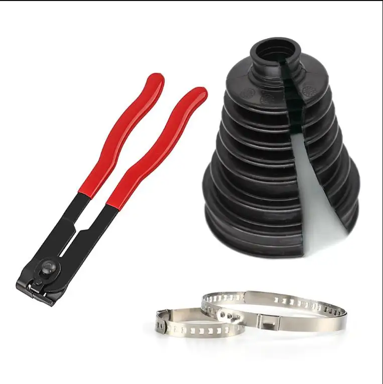 

Universal Ball Cage Dust Cover Ball Cage Repair Kit Half Shaft Dust Cover Transmission Shaft Repair Kit Rubber Ball Cage Sheath