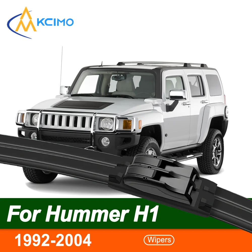 

For Hummer H1 1992-2004 Front Windshield Wiper Blades 2pcs Windscreen Window Accessories Easy to install Car Accessories