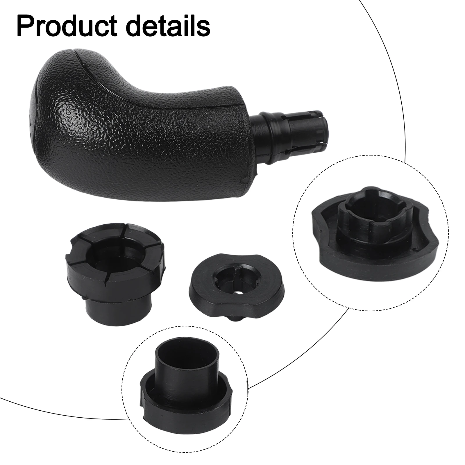 As Shown Gear Shift Knob Lever Knob Part Fitment OEM Compatibility Part Number 0002670010 Plastic Material As Shown