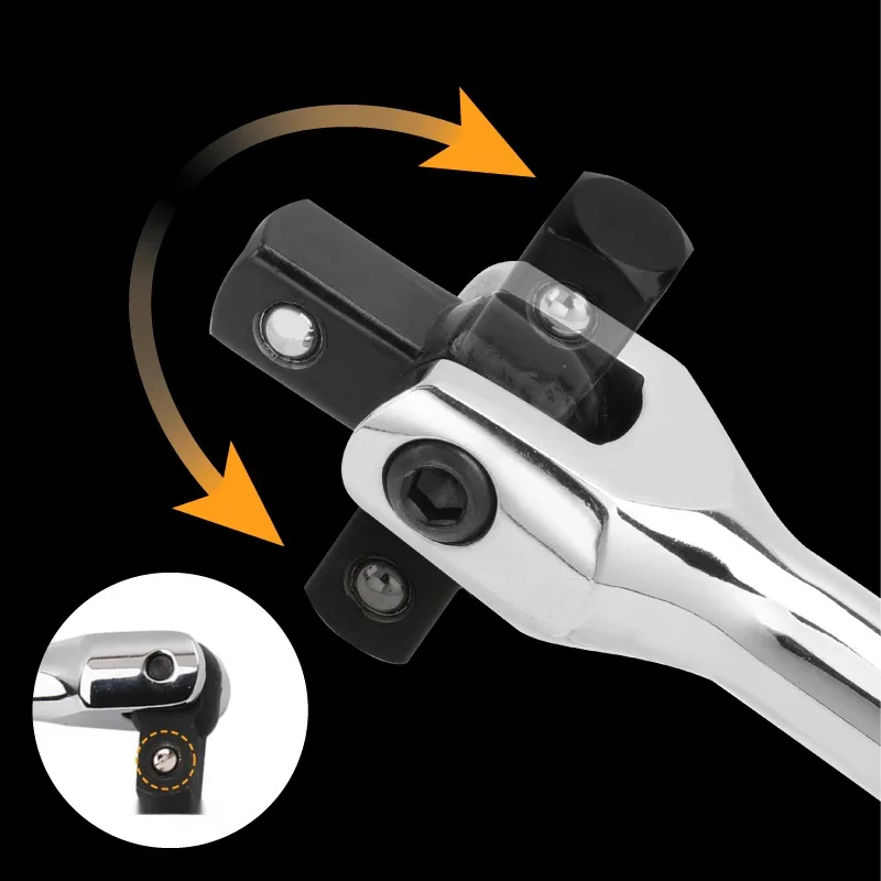 

Strong Lever Steering Handle Repair Tools 1/2'' F Rod Wrench Socket 18'' Torque Wrench Long Force Bar Activity Head
