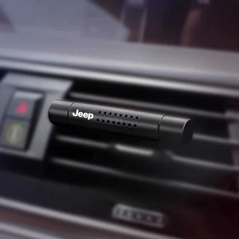 Car Air Outlet Perfume Clip Lasting Aromatherapy Interior Accessories For Jeep Renegade Compass Wrangler Patriot Grand Cherokee