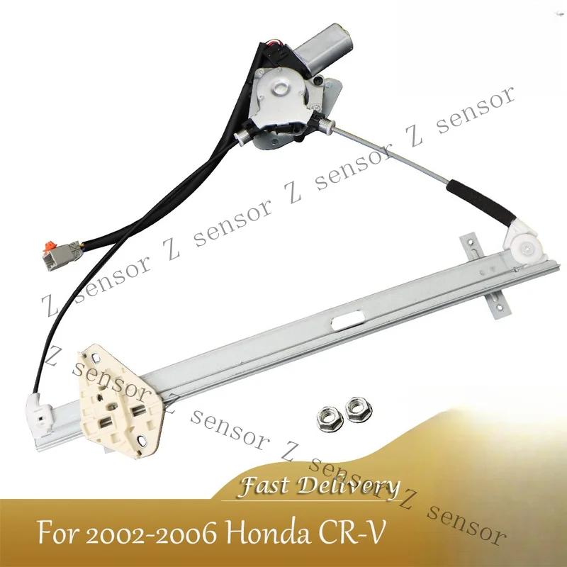 RRR+Fit For Honda CR-V 2002-2006 741-302 Front Left Power Window Regulator w/ Motor