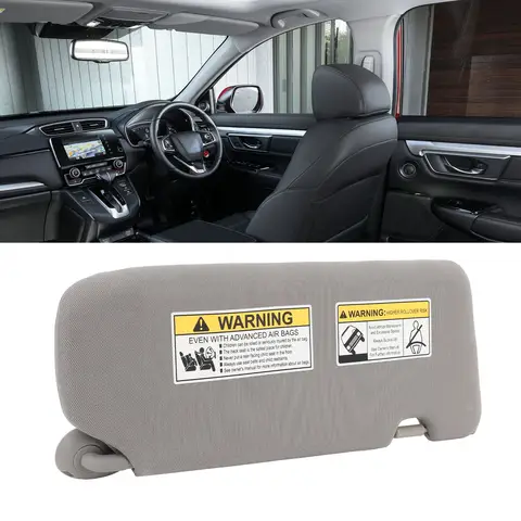 1pcs Sun Visor Assy Sun Protection ABS Faux Leather Precise Sun Shielding Visor for Honda CR-V CRV 2017 2018 2019 2020 2021 2022