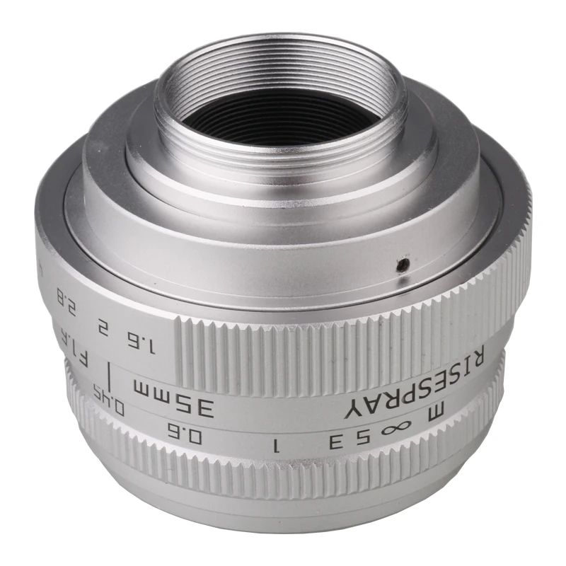 35mm F1.6 CCTV Lens C Mount For Fujifilm X-A5 X-A10 X-A3 X-T20 X-T10 X-E3 X-E2 X-E2s X-E1 X-PRO Sony NEX Olympus APS-C Camera