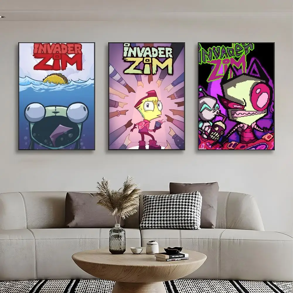 I-Invader Zim Poster Classic Home Interior Artwork & Stylish Room Decoration