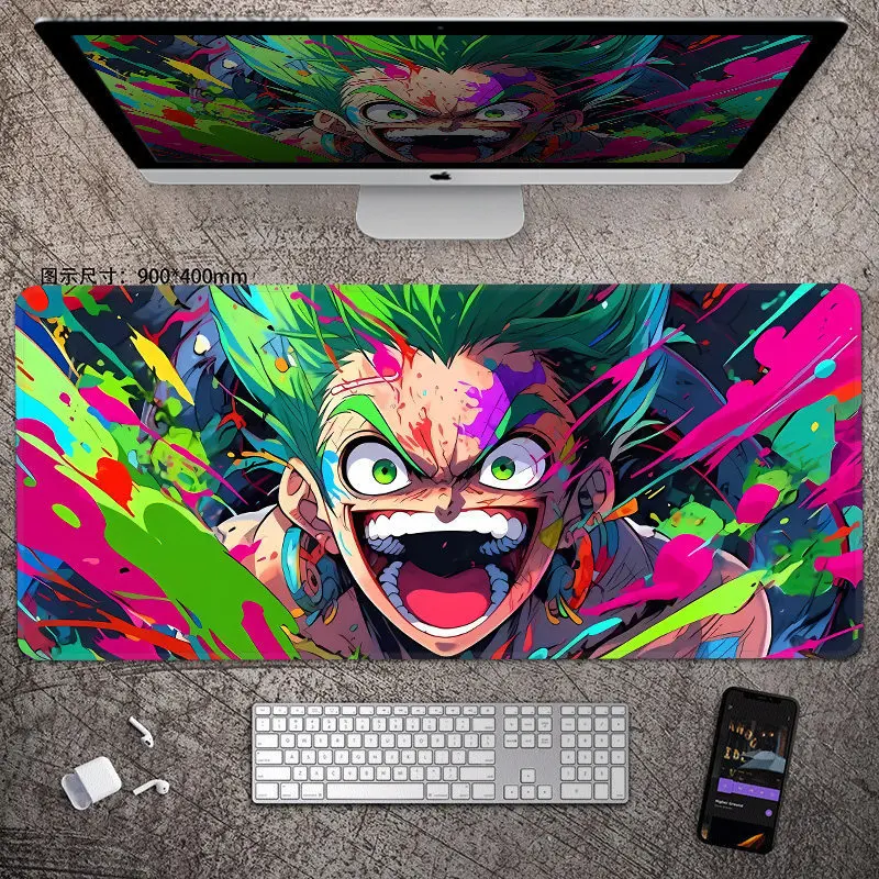 

One Piece Monkey D. Luffy Multiple Forms Anime Extended Gaming Mouse Pad Desk Mat Gaming Table Mat