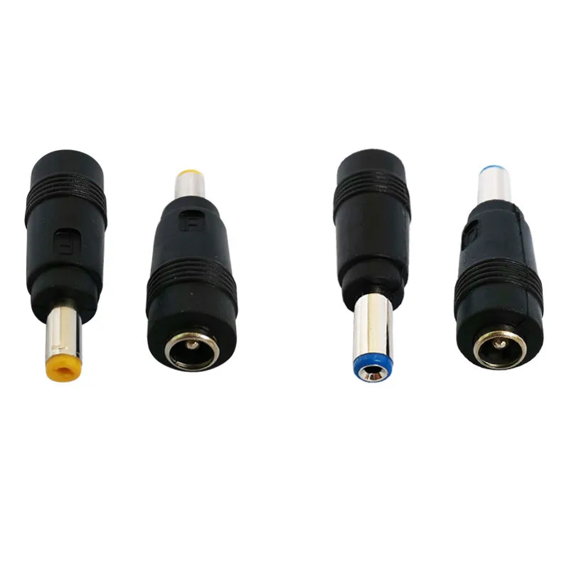 2pcs DC Power Plug 5.5*2.1mm Female to 4.0*1.7mm 4.8X1.7mm 3.5X1.35mm 5.5 X 2.5mm Male for Adapter Laptop Jack Audio Connector