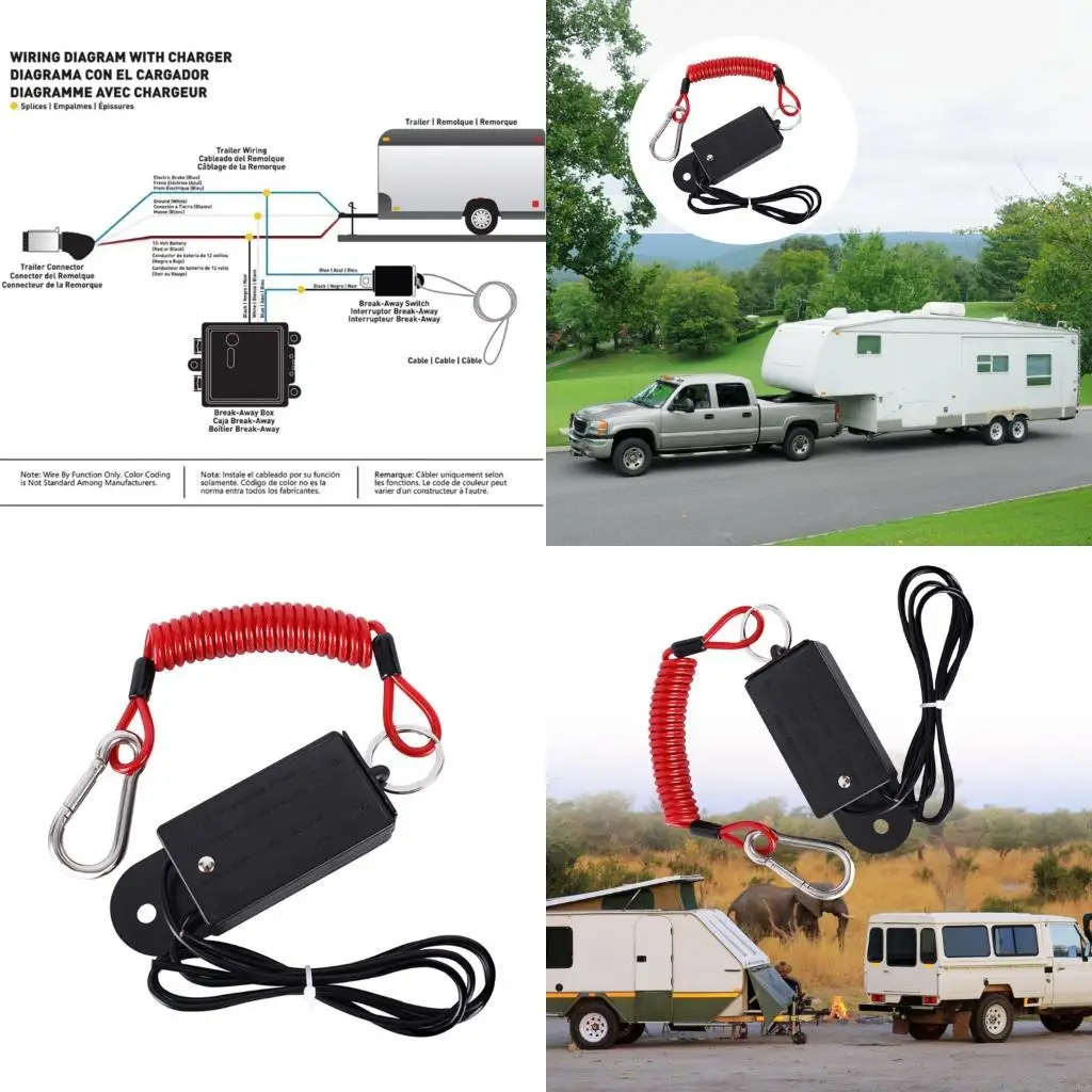 

02DE Аварийный тормозный тормозные переключатели для трейлерных туфель -системы быстрое реагирование