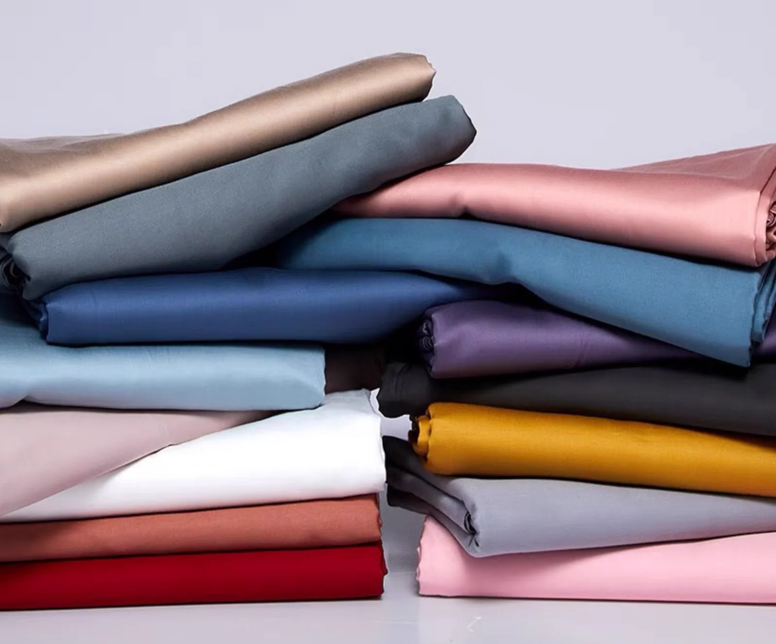 Double-ply long-staple cotton satin bed sheet, made of soft and silky single-horse cotton, pure cotton