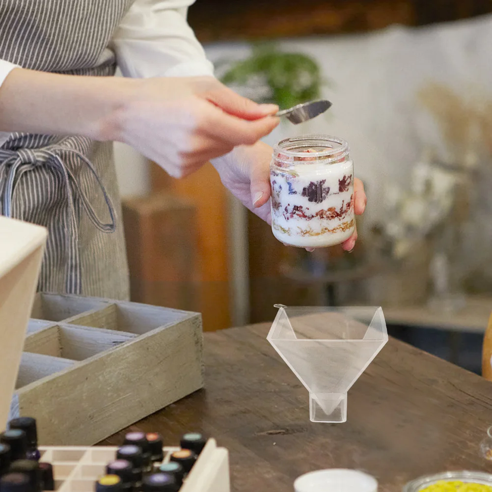 

Pyramid Shape Mold Silicone DIY Resin Casting Mold Reusable Clear Flexible for Desktop Ornament Making Epoxy Crafts Beginners