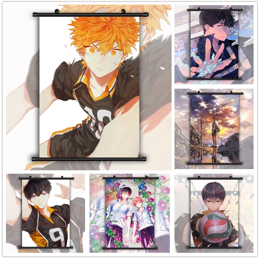 Full Square Diamond Painting Kageyama Feixo × Hinata Anime 5D DIY Diamond Embroidery Mosaic Home Decor Cross Stitch Kit Art