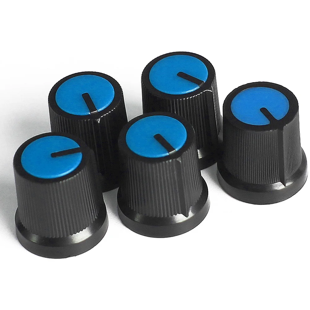 10 шт. 15*15 мм крышка потенциометра AG3 синяя крышка с ручкой