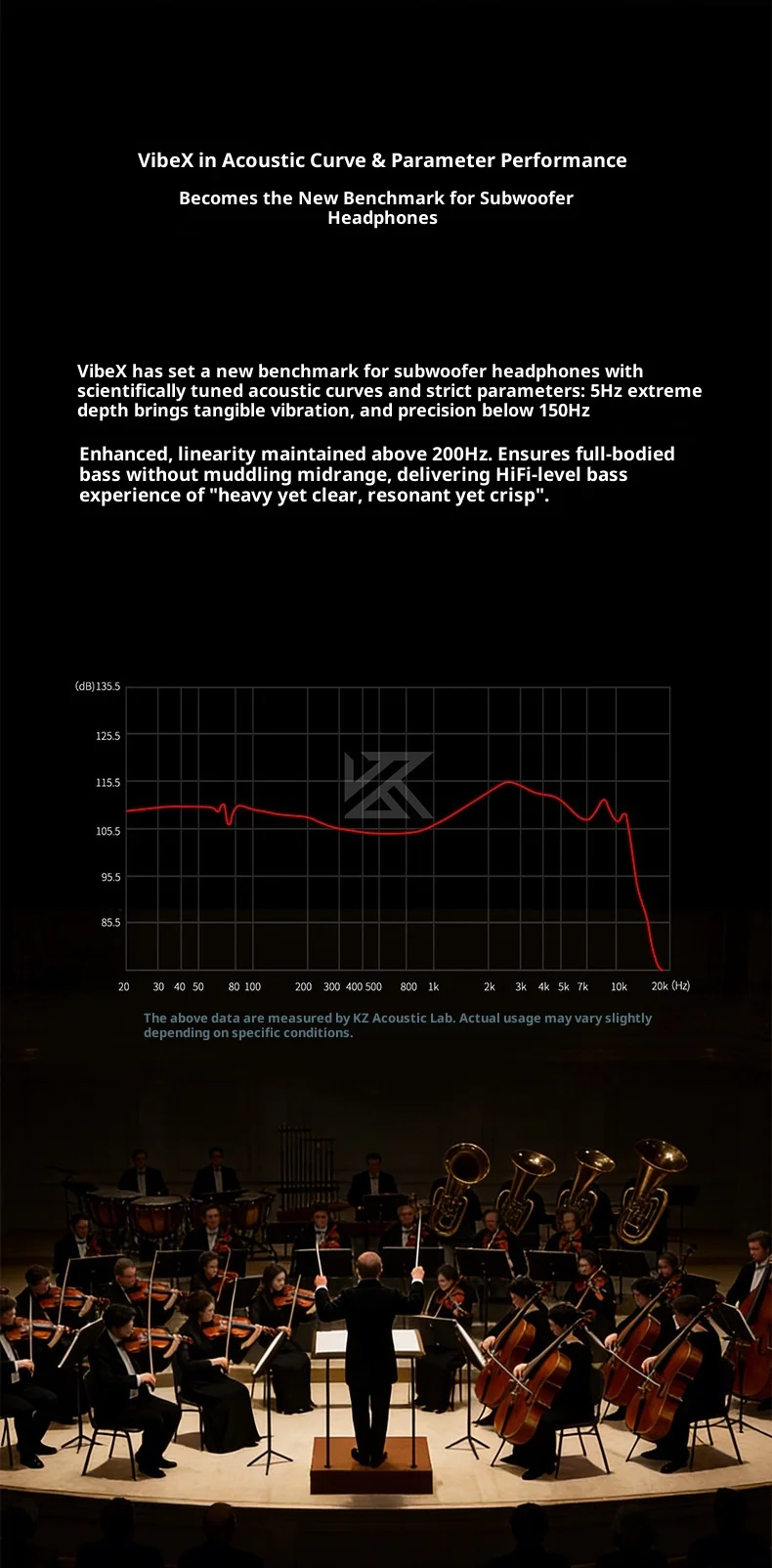 KZ Vibe X HIFI In-Ear-Monitor-Kopfhörer, 13-mm-Treiber, tiefer Bass, kabelgebundene IEM-Ohrhörer, Geräuschisolierung für Musik und Gaming. – Detail 9