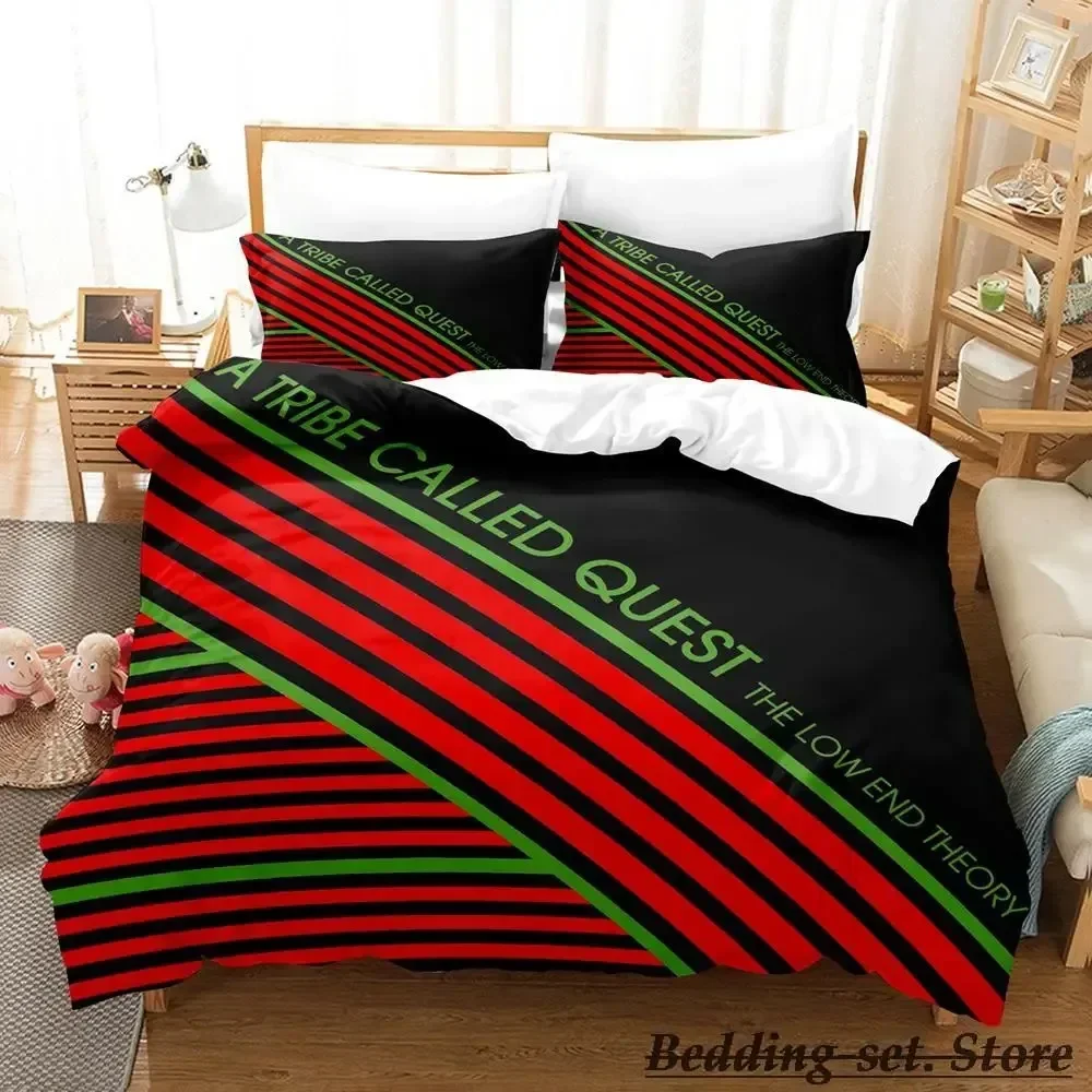 A tribe called quest Bedding Set Single Twin Full Queen King Size Bed Set Adult Kid Bedroom Duvetcover Sets parure de lit Bed