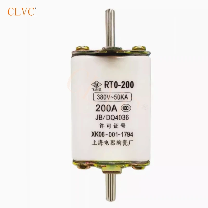 

RT0 RTO-200 type 125A 150A 200A ceramic fuse core 380V-50KA