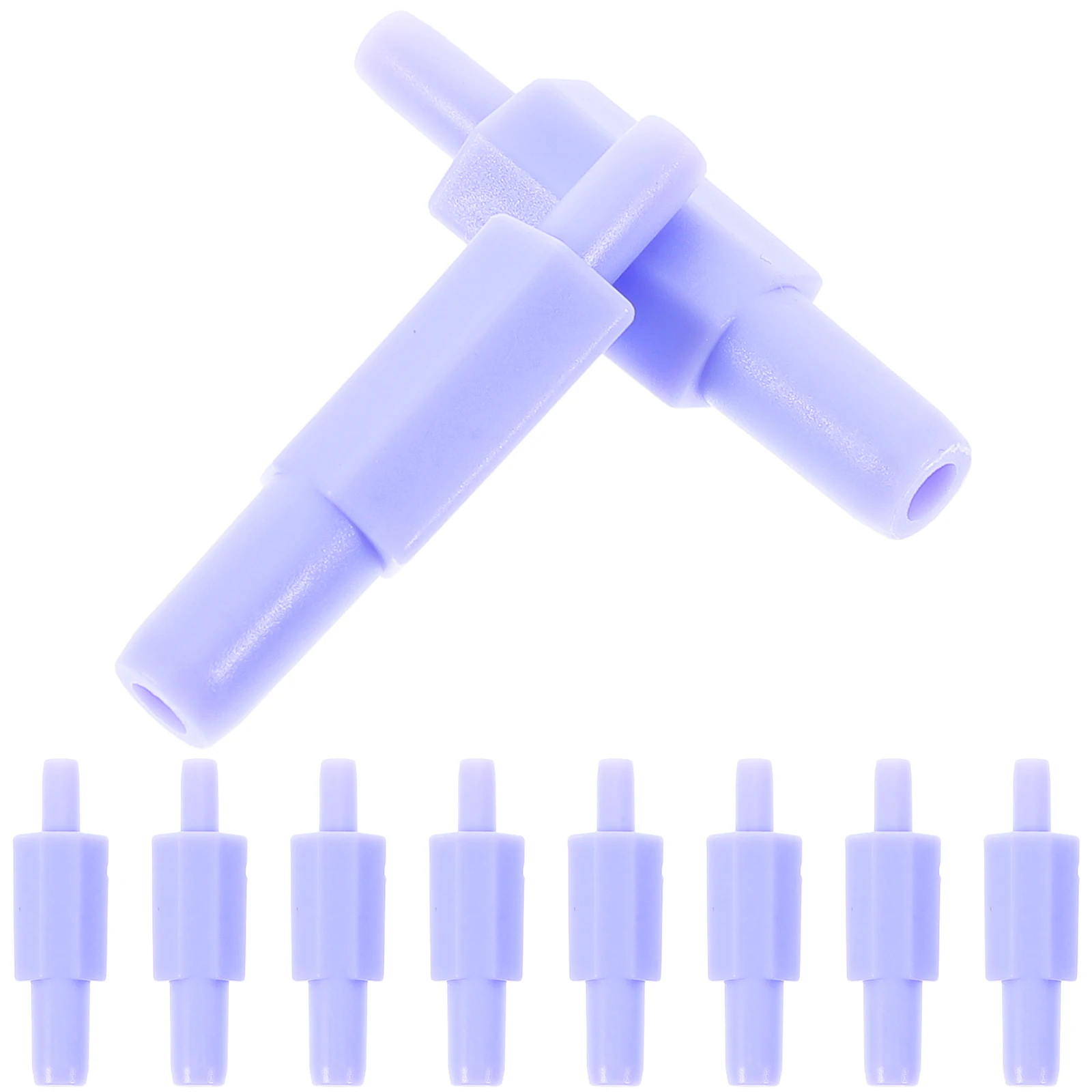 

10 шт., сменный адаптер для трубки электрического молокоотсоса, быстрый разъем для шланга, прочные фитинги для молокоотсоса, двойной разъем для шланга