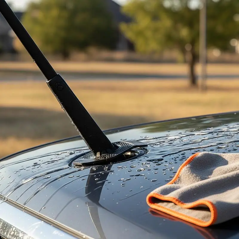 【CR】2Pcs Car Windshield Wiper Protective Covers High Temperature Resistant Bottom Sleeves for Summer Hot Weather