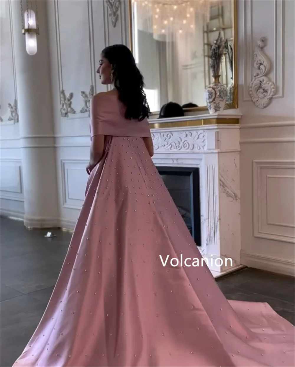 Длинные платья трапециевидной формы с открытыми плечами и блестками по индивидуальному заказу, вечерние, вечерние, с блестками