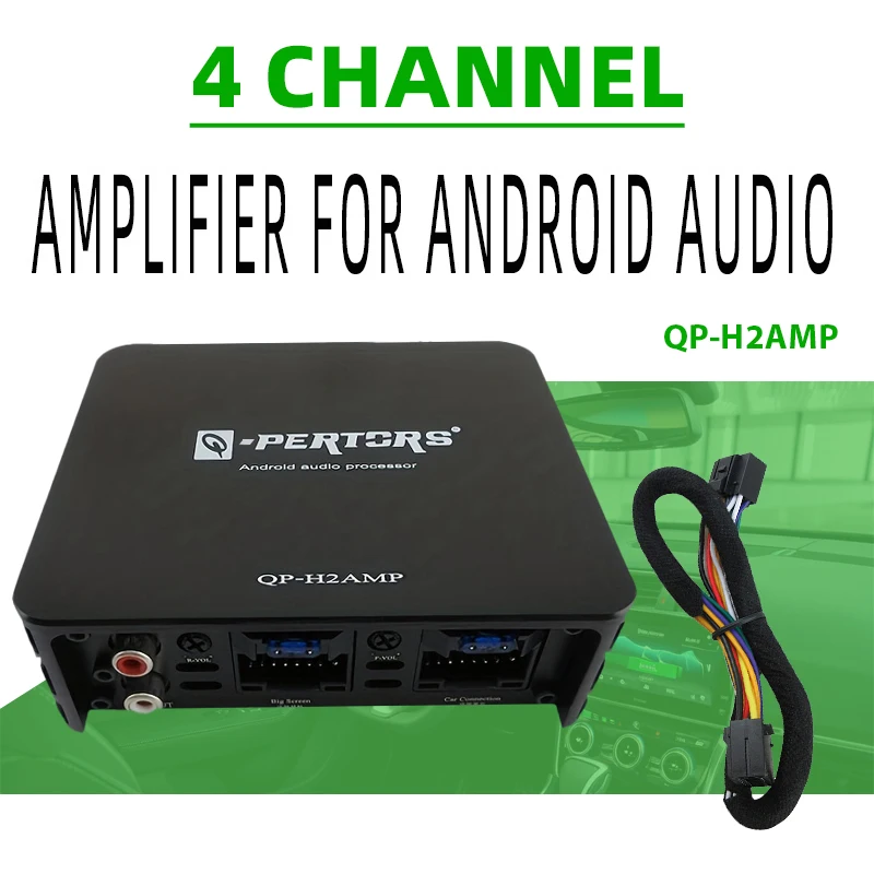 Sistema Android, amplificador especial de pantalla grande, Audio para coche, actualización sin pérdidas, procesador de Audio Digital inteligente DSP de 4 vías