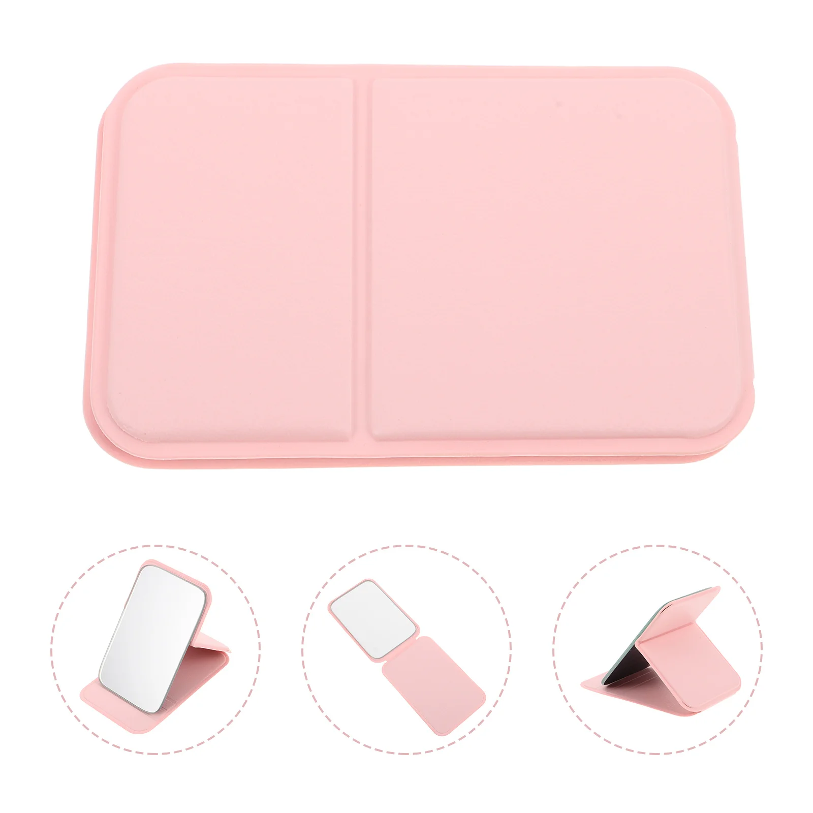 

Portable Compact Mirror Foldable Hd Surface Mirror for Makeup Touch Ups Personal Care Ideal for Travel Daily Use