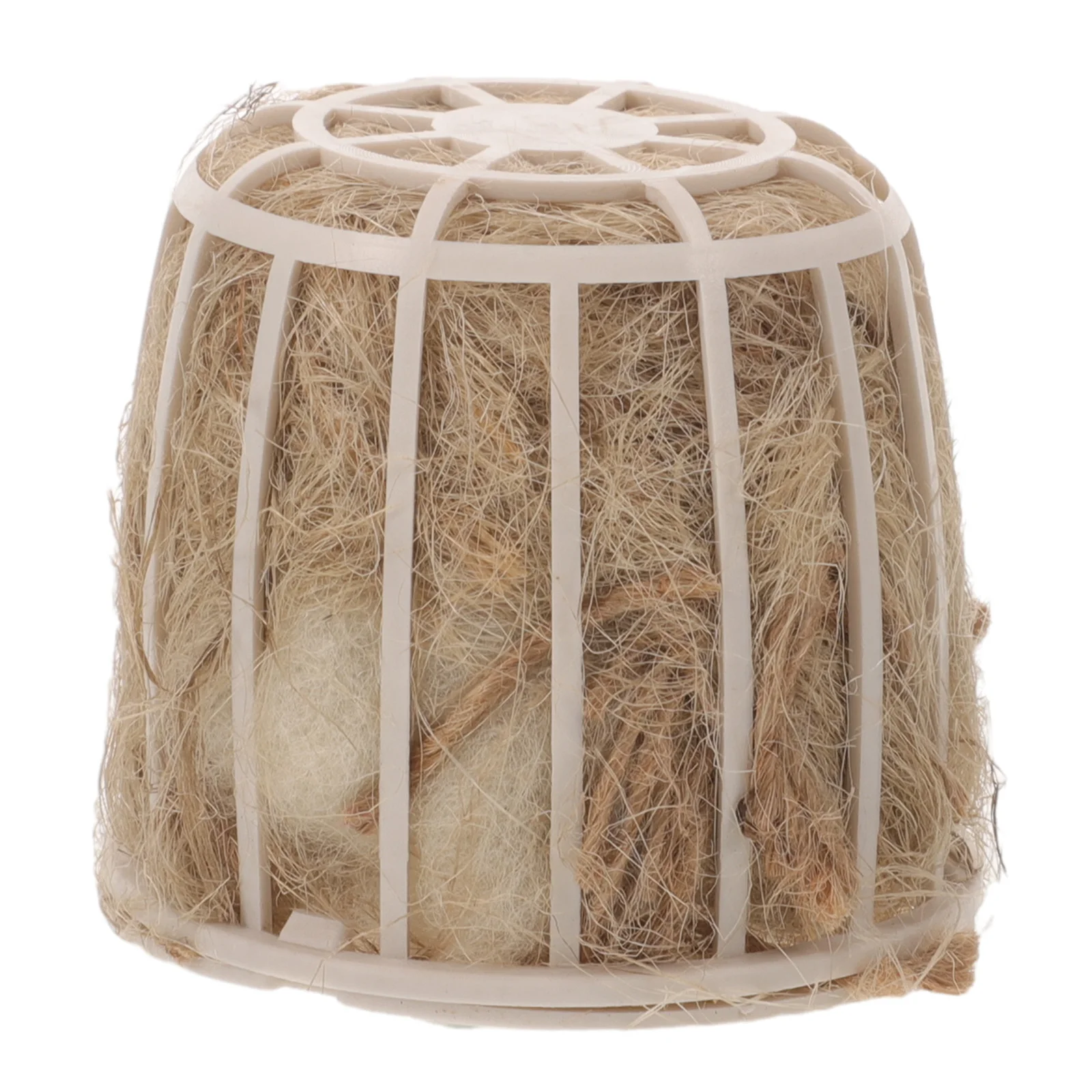 Bird\'s Nest Toy Nests Plastic Parrot Hideaway Shelter Birdemic Pigeon Canary for Cages Breeding Hatching