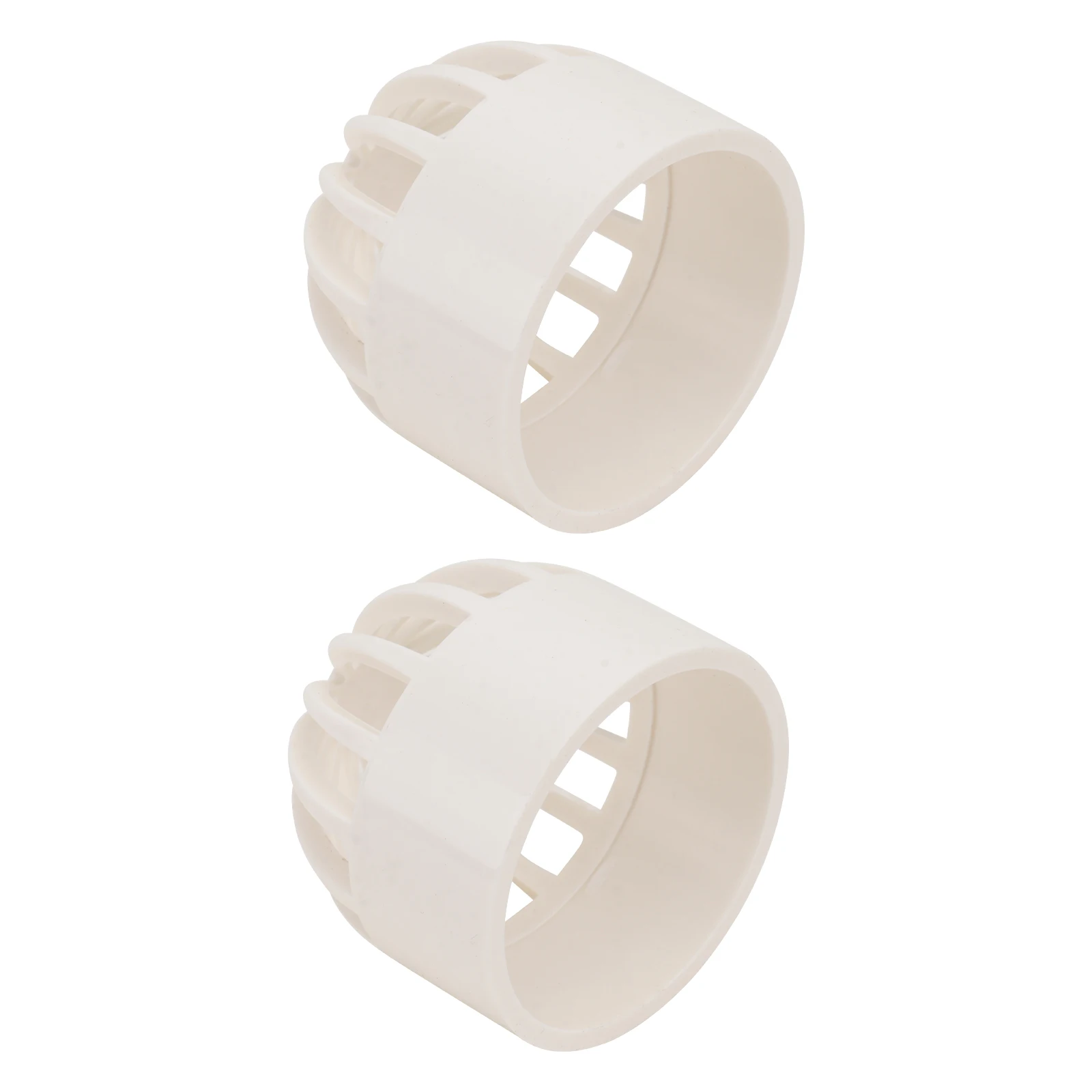 

2pcs PVC Cap Fish Tank Anti-jumping Plastic Water Pipe Accessories Net Water Pipe Accessories Seafood Pond Filter Pet Supplies