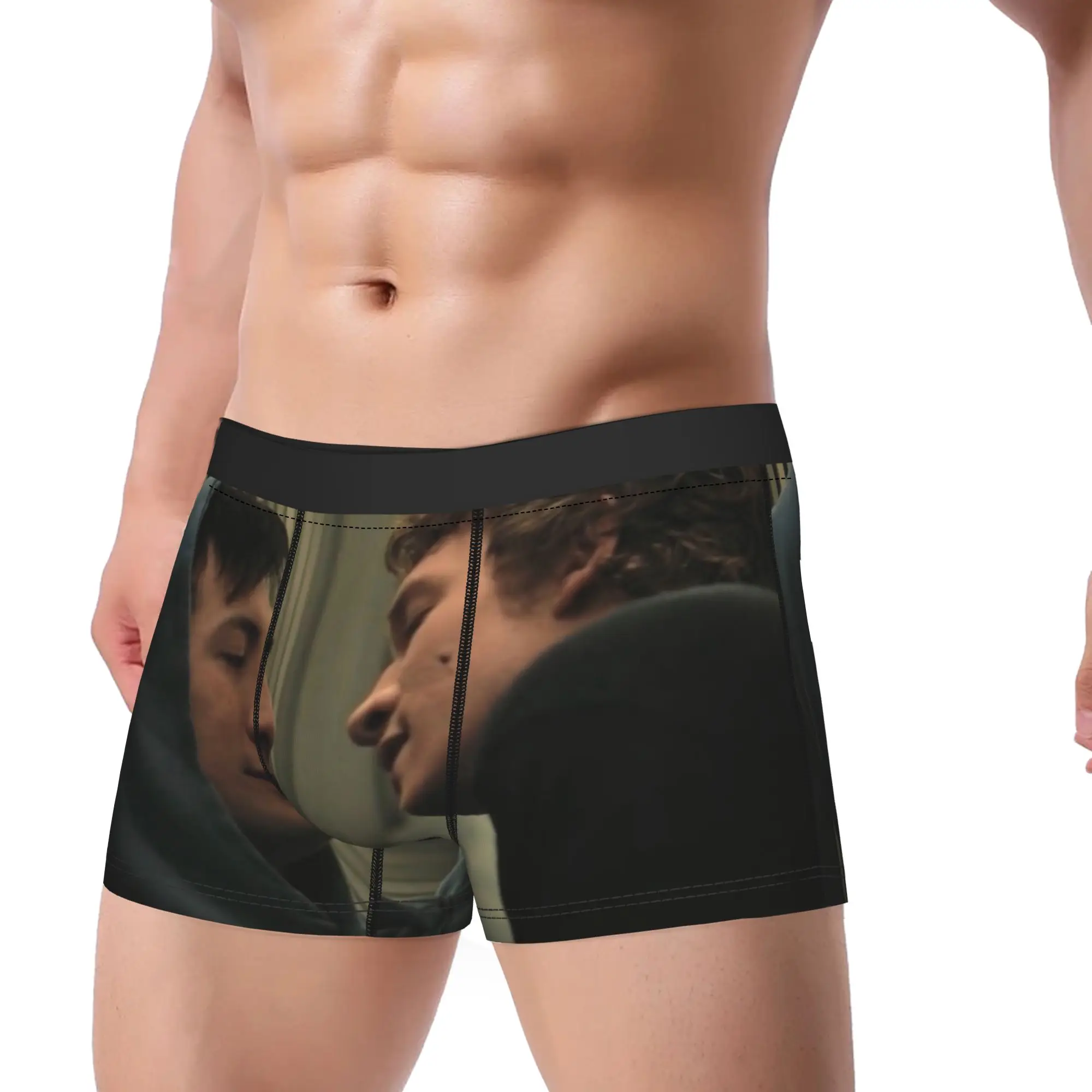 

Шорты-боксеры, трусы, мужские трусы с подогревом, нижнее белье Hollanov, трусы для Homme, большие размеры, подарок для пар для пар