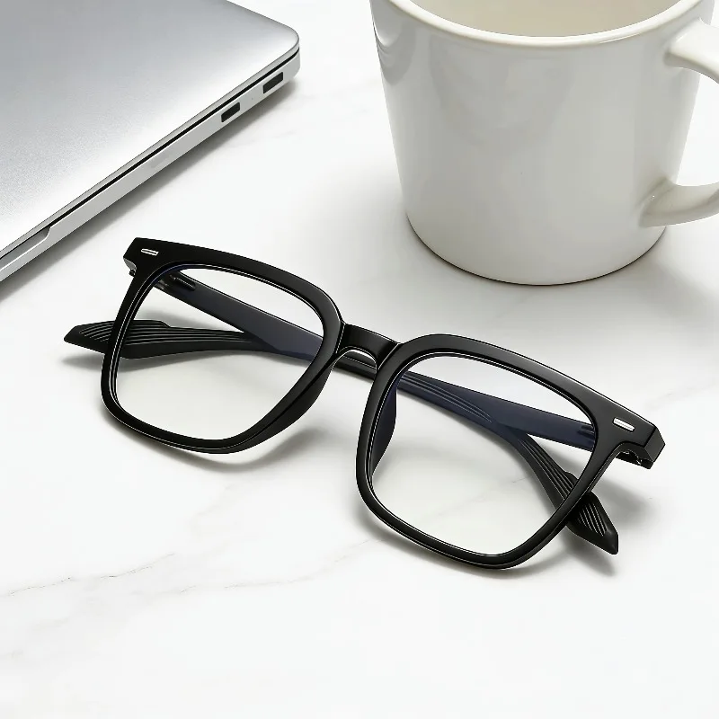 1pcs Unisex Oversized Ultra Light Reading Glasses for Big Faces, Stylish & Comfortable