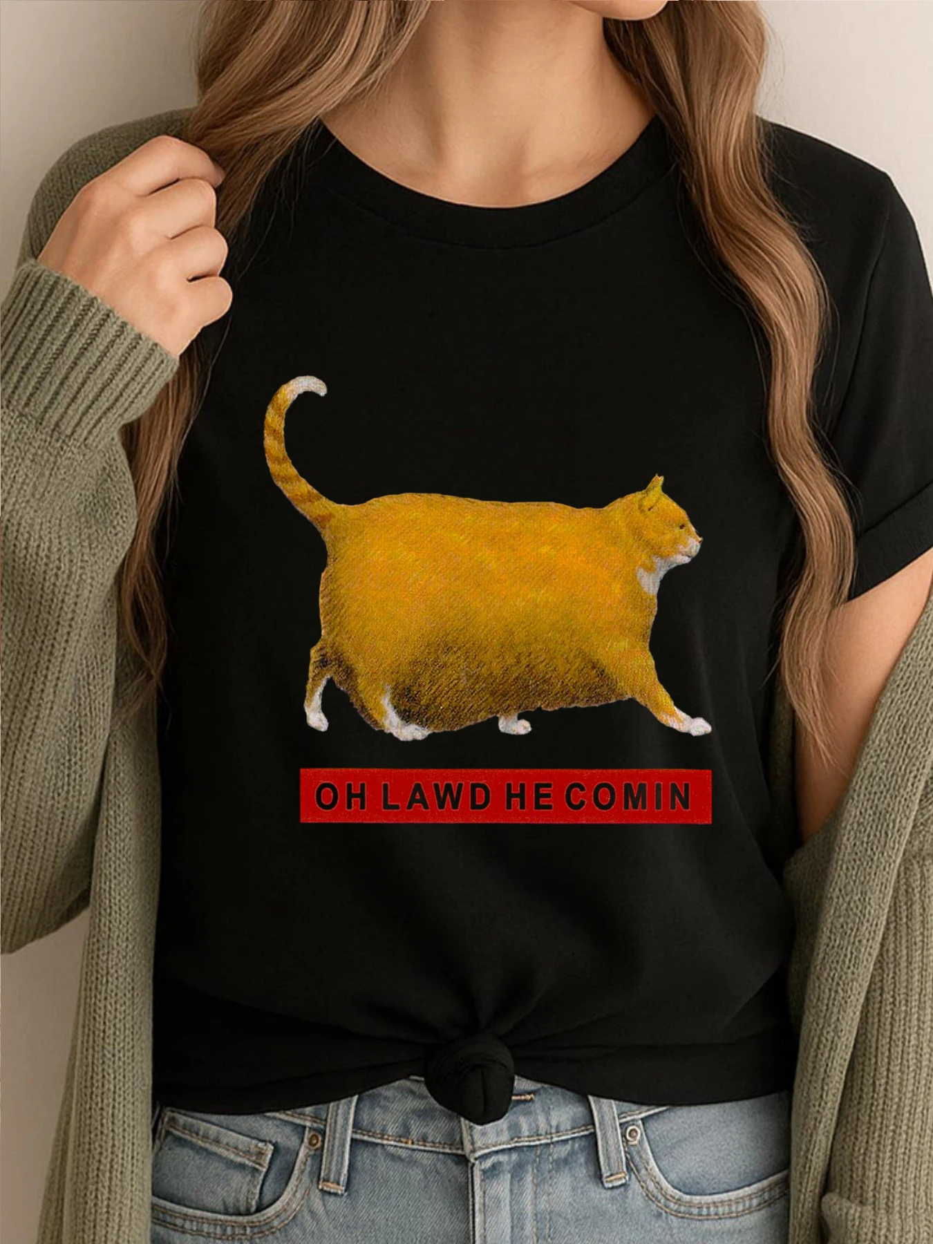 

Oh Lawd He Comin Chonk Chart Meme Mens Clothing 2025 Natural Mens Designer Clothes Graphic T Shirt For Men Aesthetic