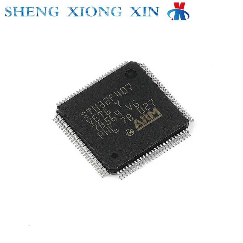 

1pcs 100% New STM32F407VET6 TQFP-100 ARM Microcontrollers - MCU STM32F407 Integrated Circuit