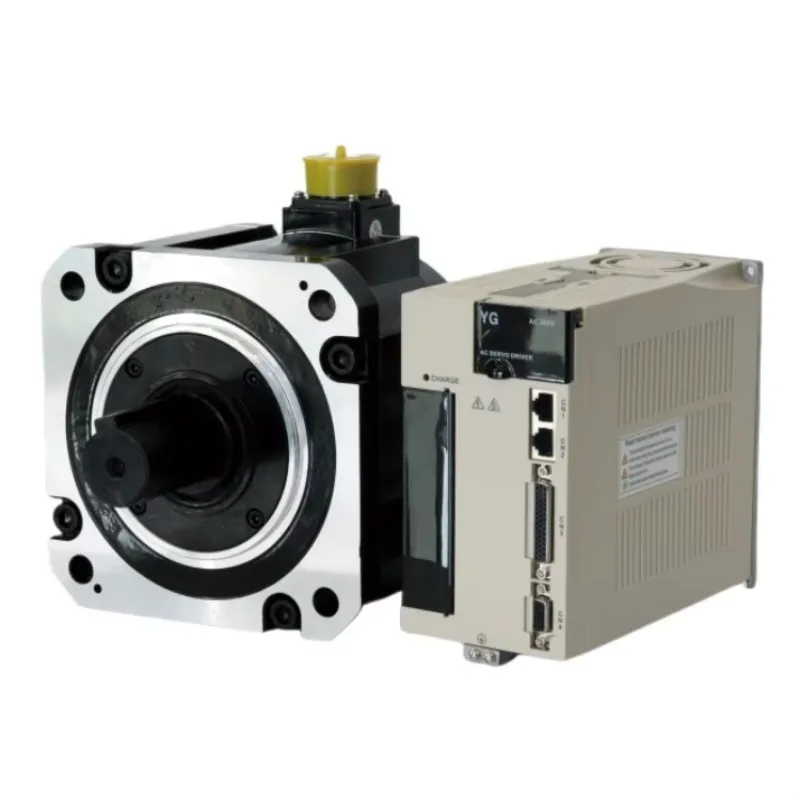 CNC Large Motor 380v 180mm 2.8kw Ac Servo Motor and Driver Kit for Yaskawa Type
