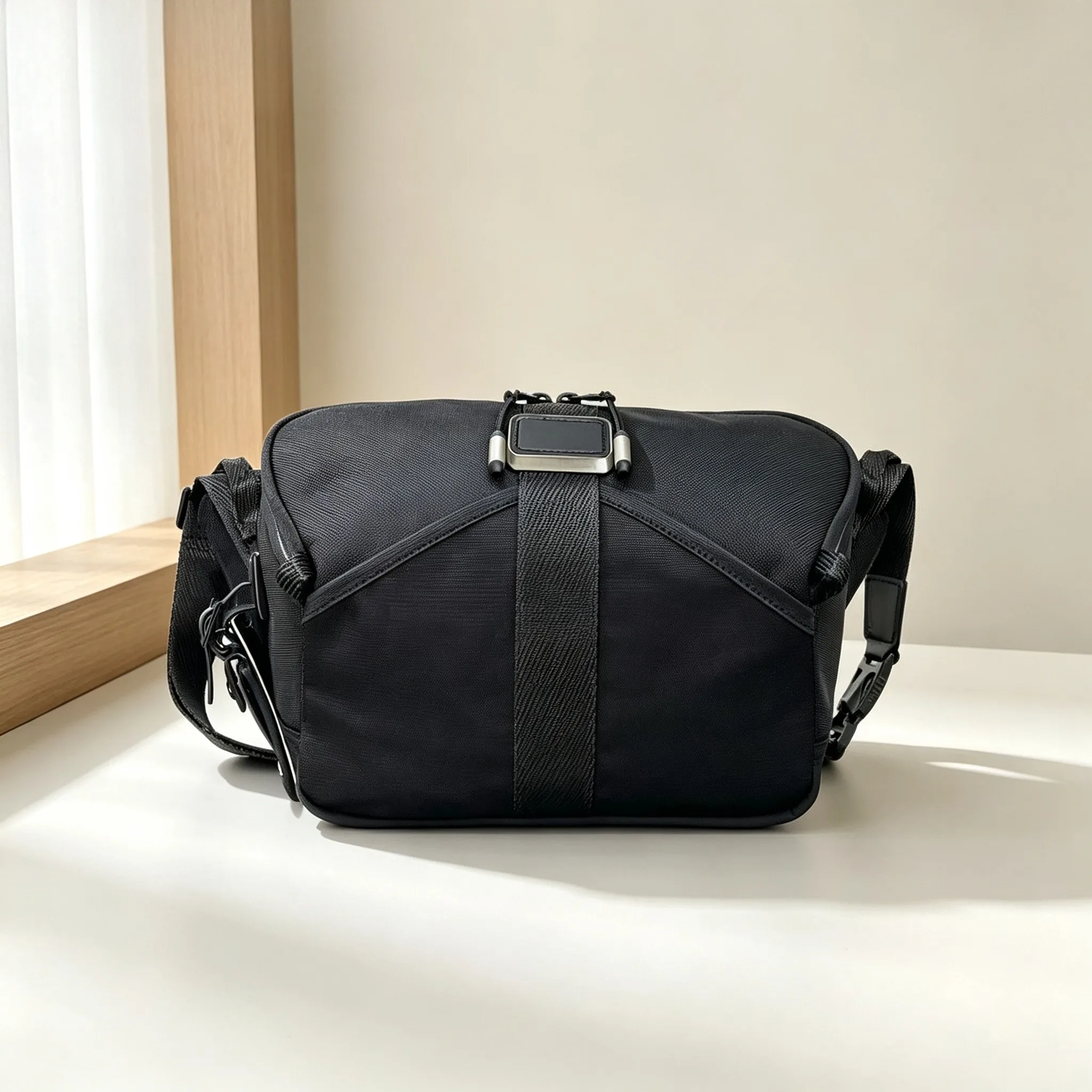 Fashion Versatile Crossbody Chest Bag for Men, Portable Nylon Single Shoulder Travel Bag