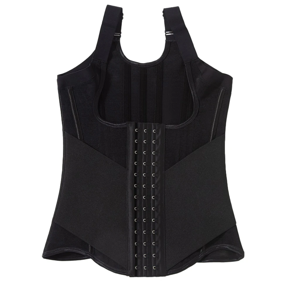 Becirzet Damen-Gürtel Taillentrainer Körperformer Bauchkontrolle Ärmelloses Tanktop Shapewear Damen-Modelliergurt Unterwäsche – Detail 28
