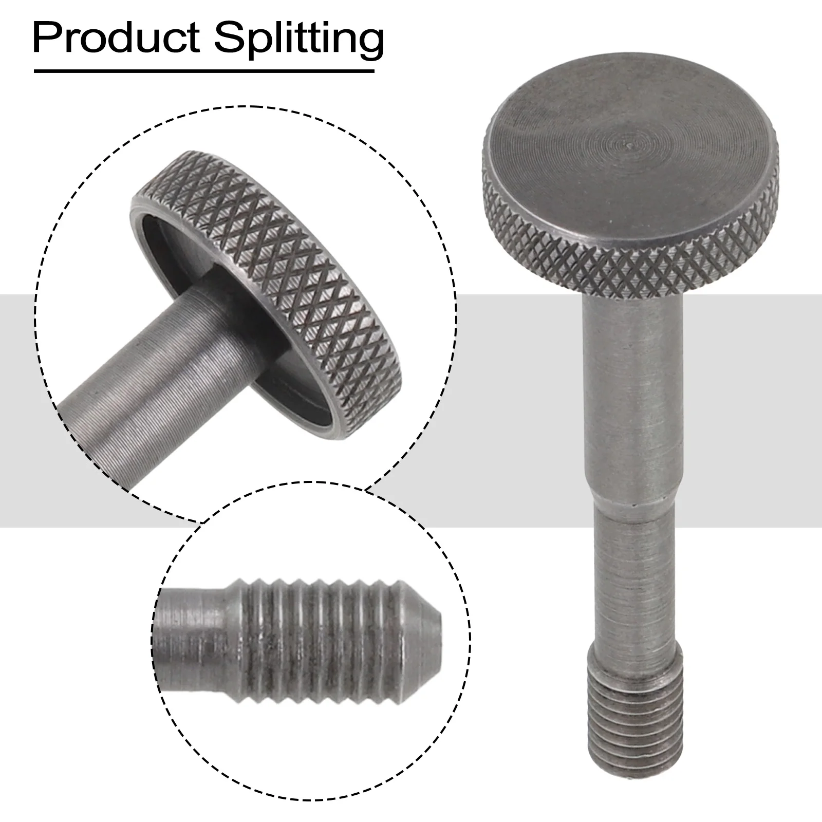 

Accessories Bolt Holder 2pcs DTM51 Multi Tool For DTM51 Multi Tool 18V Gray Length 55mmX18.5mm Steel High Quality