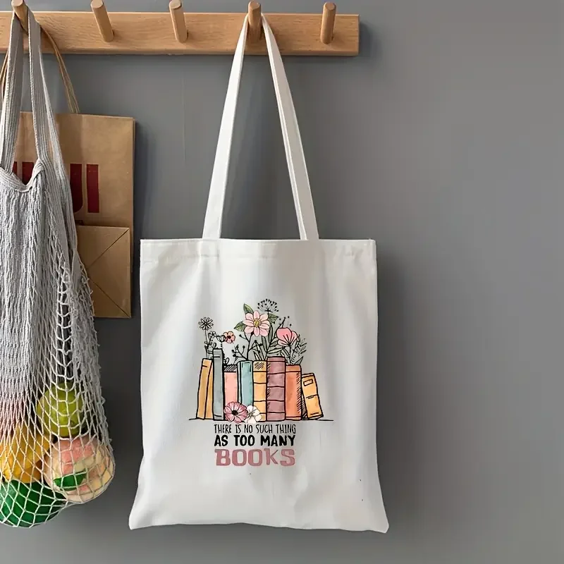 Borsa tote in tela con grafica - Vintage Fashion Magazines recensione e prezzo