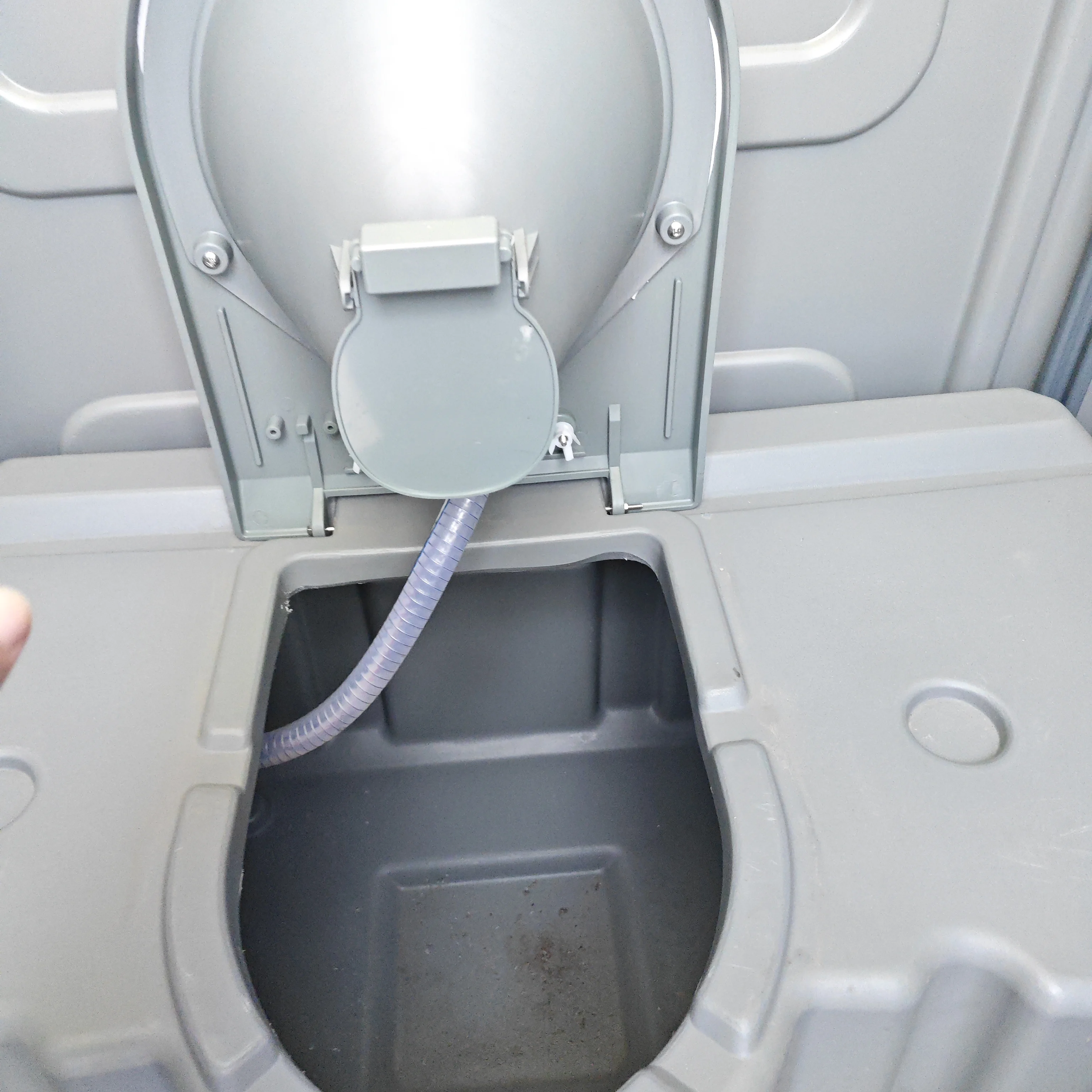 Portable Camping Toilet Lightweight Foldable for Car RV Travel Picnic Beach Adult Use