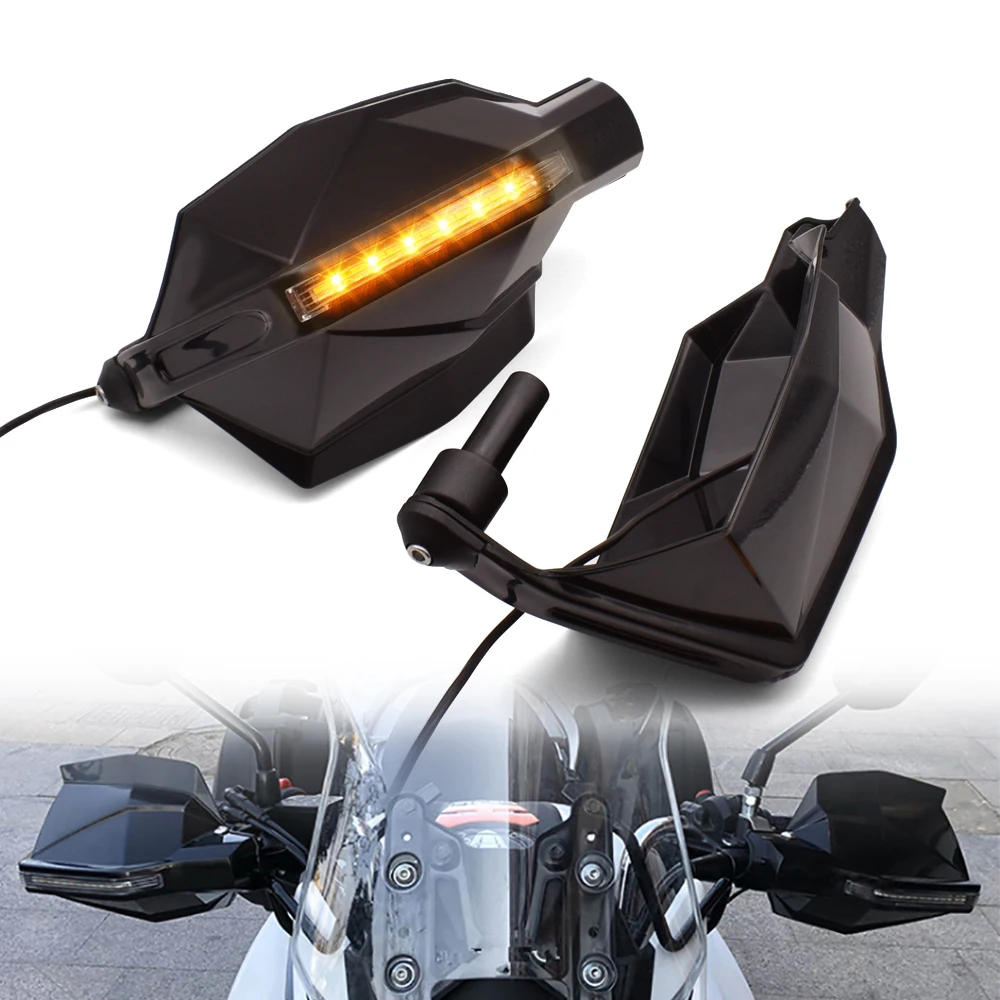 For honda cb190r cb1000r monkey XL1000 V Varadero XL1000 Motorcycle Handguard Shield Windproof Hand Guards Brush And Signal Lamp