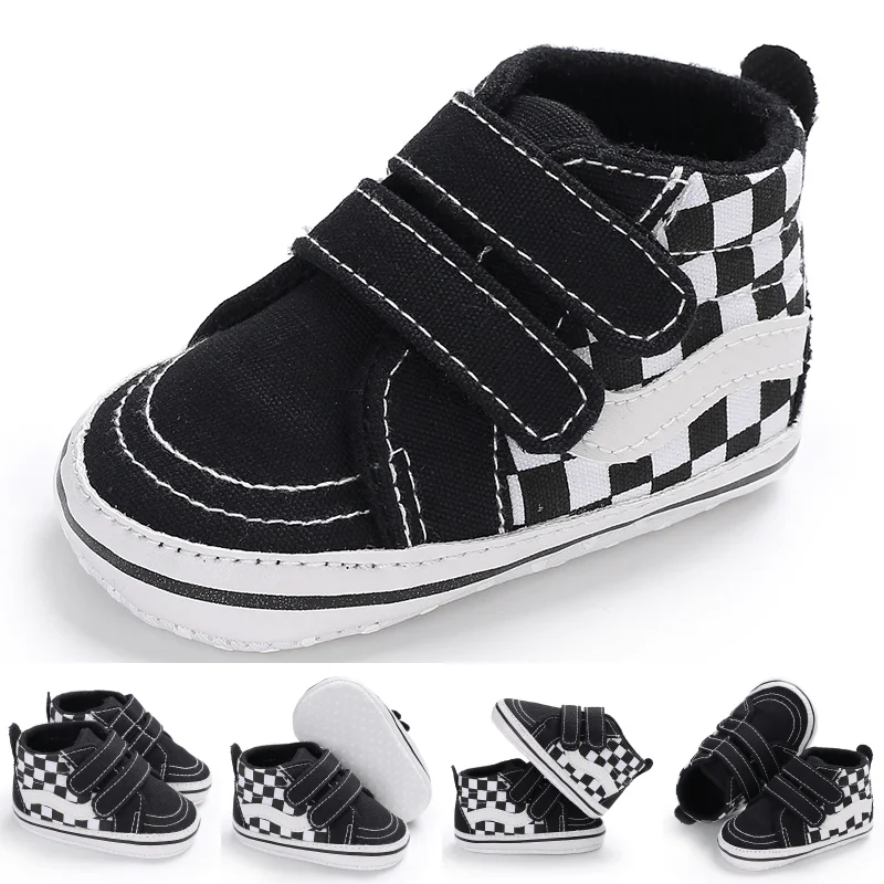 

0-18M Spring and Autumn Fashion Baby Shoes Boys Handsome Baby Sports Shoes Cloth Sole Comfortable Casual Walking Shoes